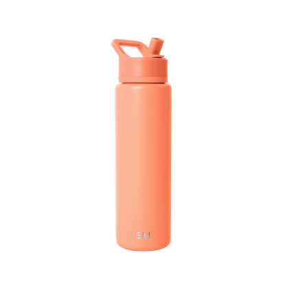 Summit Water Bottle with Straw Lid